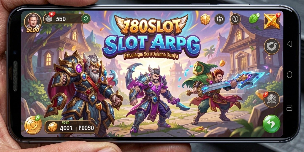 Screenshot gameplay 180SLOT dengan aksi slot yang mendebarkan.