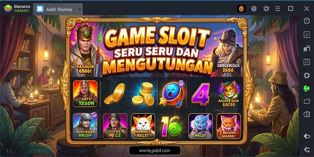 Tampilan gameplay Slot yang seru dan menghibur di 666I.