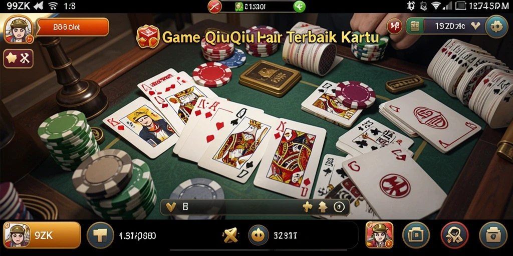 Screenshot gameplay QiuQiu 99ZK yang penuh aksi.