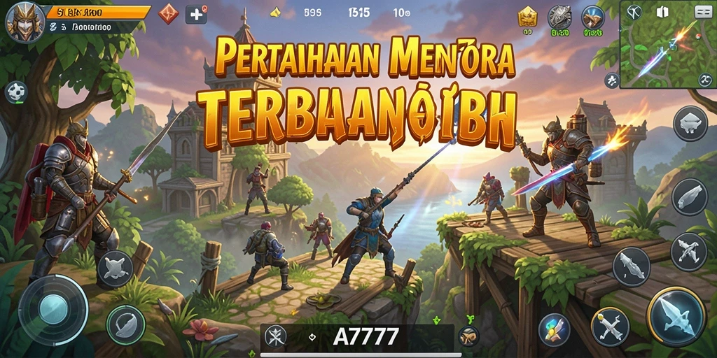 Tangkap momen seru dari gameplay Tower Defense A7777.