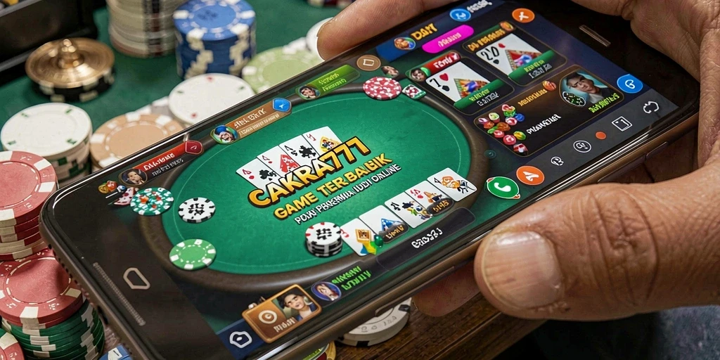 Tampilan permainan poker yang menarik di CAKRA777.