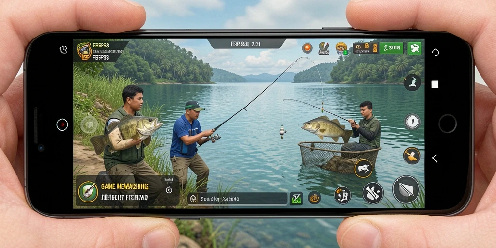 Tangkapan ikan dalam gameplay FBRP88 yang seru dan menantang.