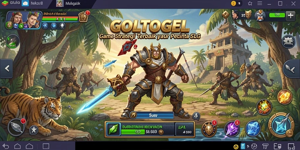 Tampilan gameplay mendalam dalam GOLTOGEL dengan strategi yang menantang.