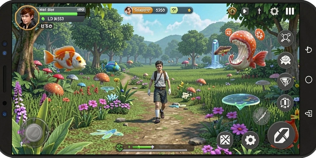 Screenshot H03 menampilkan gameplay simulasi kehidupan yang menarik.
