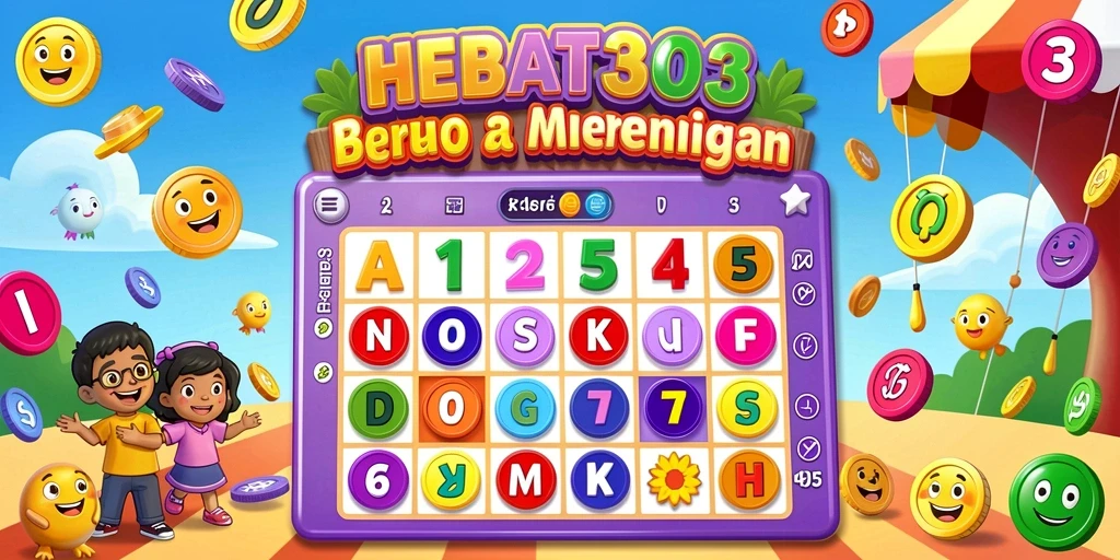 Tampilan gameplay seru dalam permainan Bingo HEBAT303.