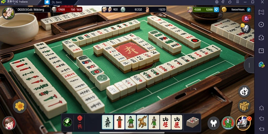 Screenshot gameplay menunjukkan keseruan mencocokkan ubin Mahjong.