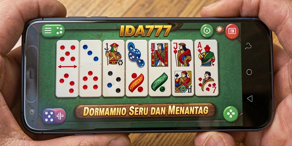 Screenshot gameplay IDA777 menampilkan keseruan bermain Domino.
