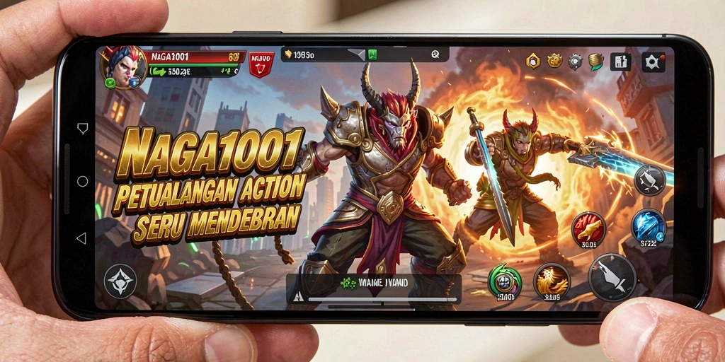 Tampilan gameplay NAGA1001 yang penuh aksi dan tantangan.
