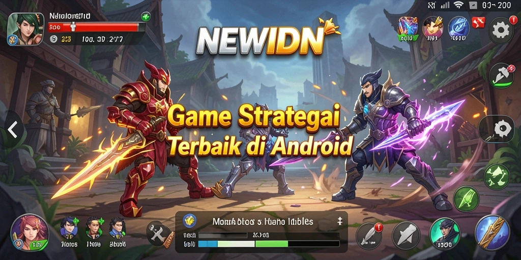 Tampilan menarik dari gameplay <strong>NEWIDN</strong> yang memukau.