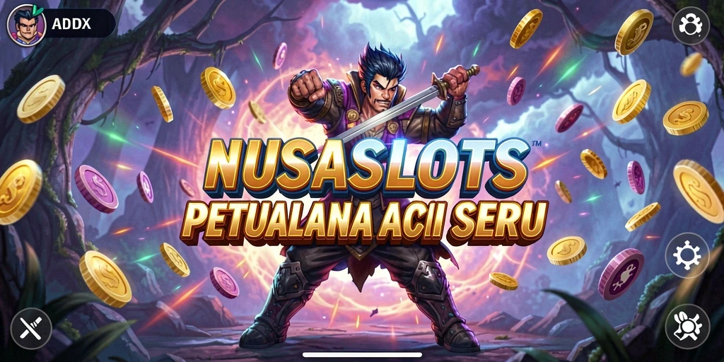 Tampilan gameplay NUSASLOTS yang menegangkan dan penuh aksi.