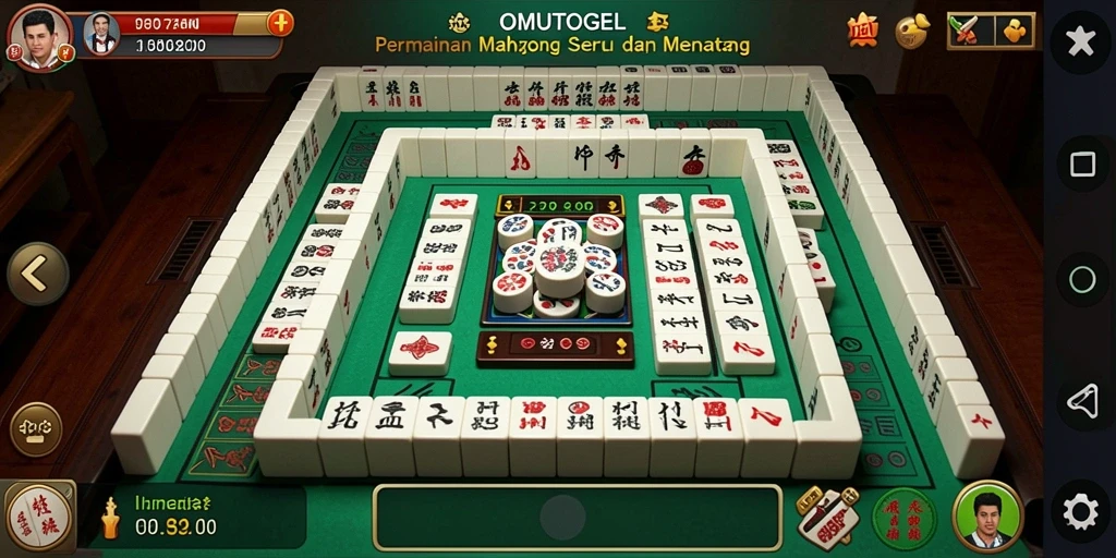 Tampilan gameplay OMUTOGEL yang menarik dan menantang.