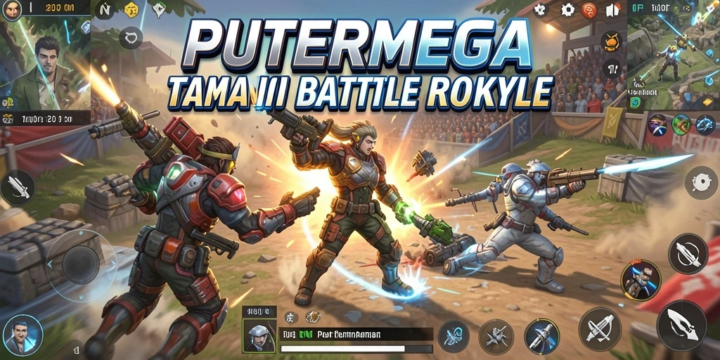 Tampilan aksi terkininya dari PUTERMEGA selama pertempuran Battle Royale.