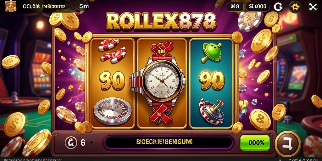 Tampilan menarik dari gameplay <strong>ROLEX878</strong> yang menyenangkan.