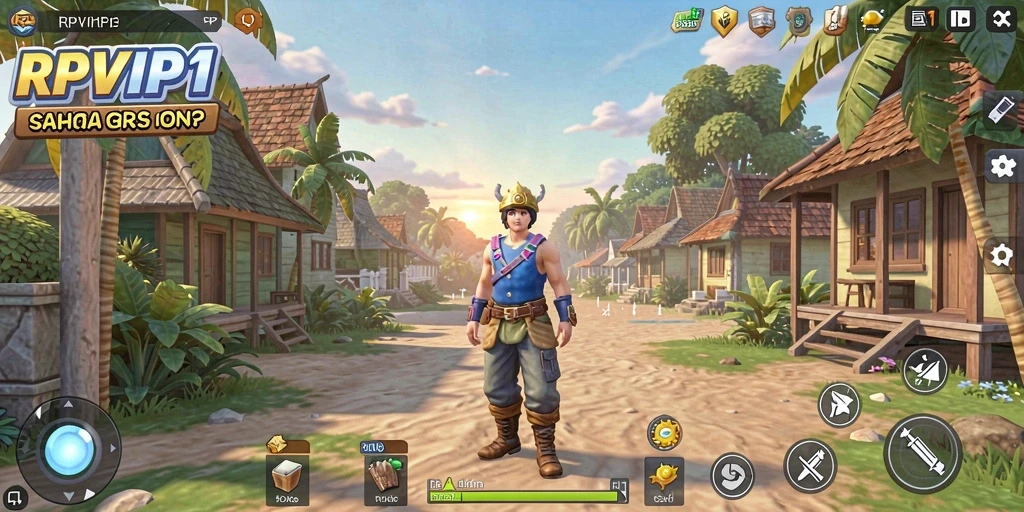 Tampilan screenshot utama RPVIP1 menunjukkan gameplay yang seru dan menyenangkan.