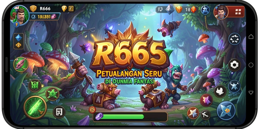 Screenshot menampilkan karakter dalam aksi di dunia petualangan yang mendebarkan.