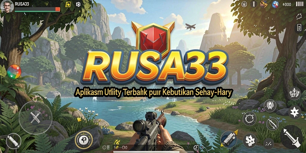 Tampilan antarmuka RUSA33 yang menarik dan mudah digunakan.