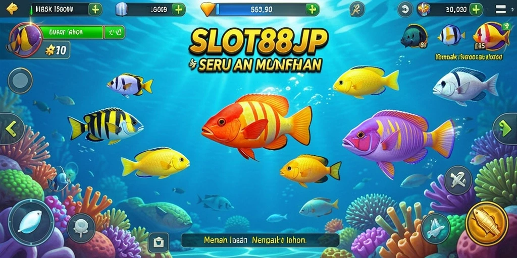 Screenshot gameplay Tembak Ikan yang seru di SLOT88JP.