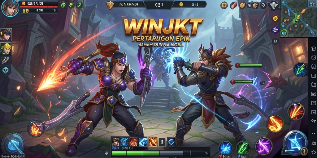 Tampilan menyeramkan dari pertempuran epik di WINJKT.
